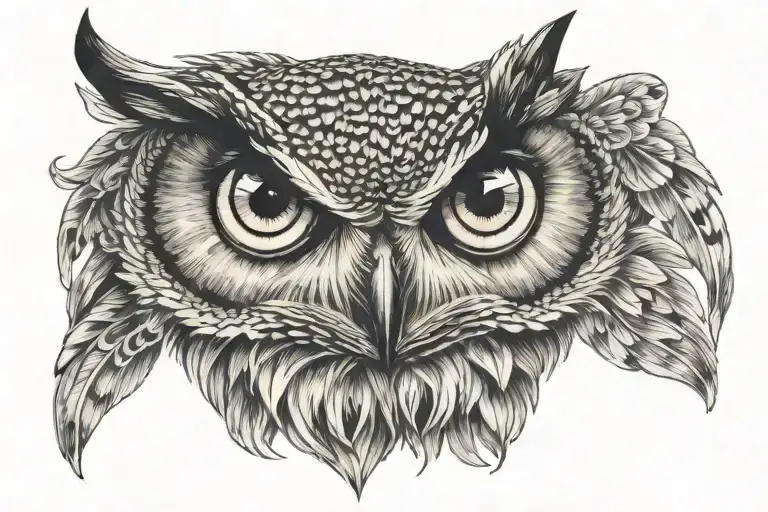 Owl And Eye