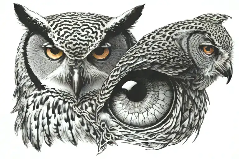 1 Owl And 1 Love Eye