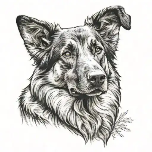 Black & Tan Shepherd Dog