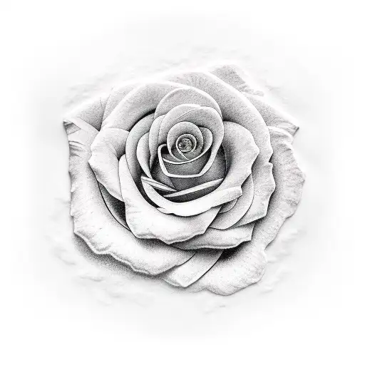 Rose Carved In Stone