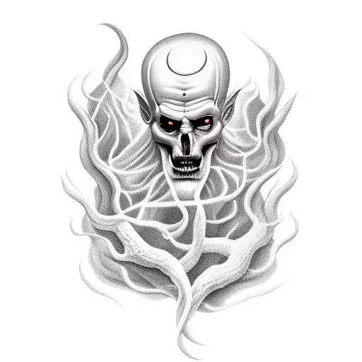 Hades Emerging From Fire