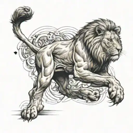Kick Box Lion