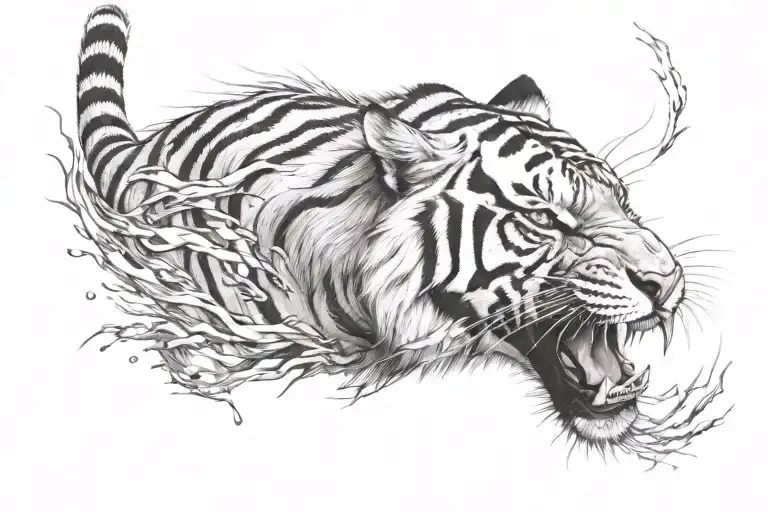 Tiger Roaring