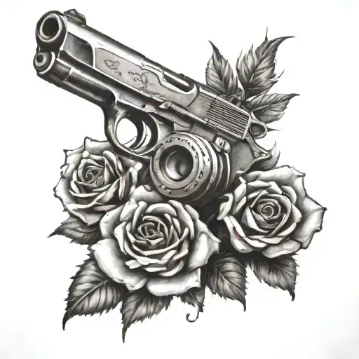 Gun And Rose