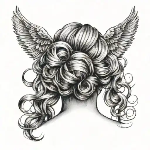 Female Hair Back Side