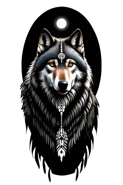 Wolf Moon Native American