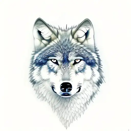 Wolf With 'Barrett' Hidden Within