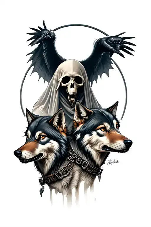 Reaper And Wolves Ready To Attack