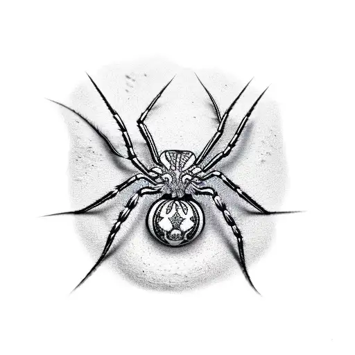 Spider In Sand Dunes