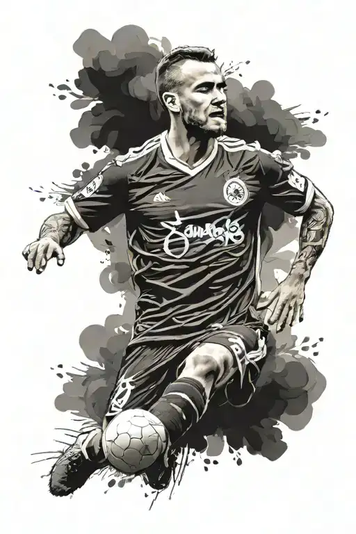 Galatasaray Football Tatto