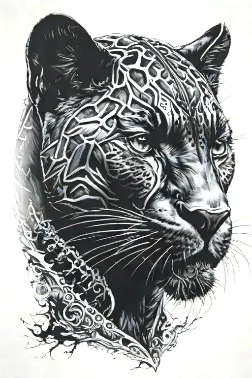 Black Panther Face