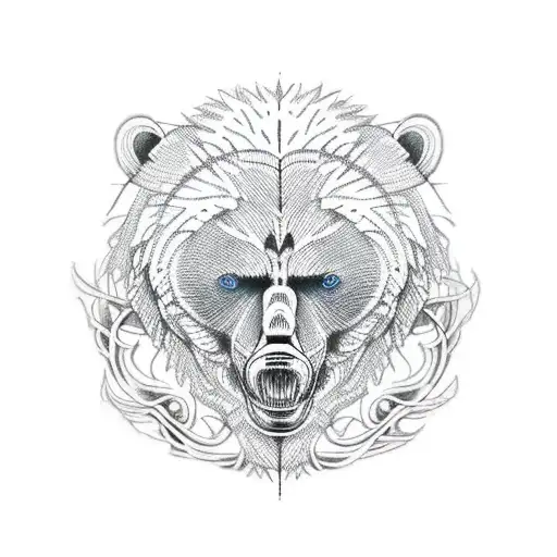 Motorcycle Tree Of Life Bear