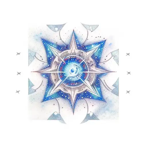 Galaxy Star Constellation Lines