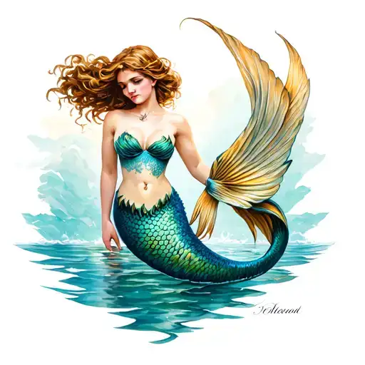 Mermaid Poland Warsaw Mermaid