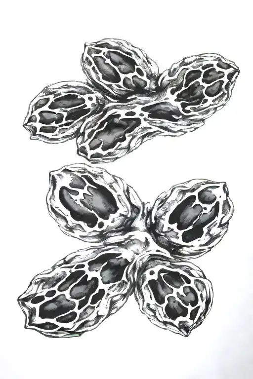 Indented Dog Paw Prints