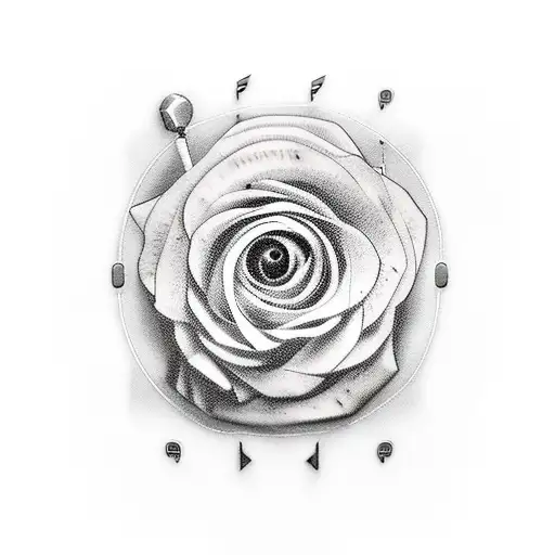 Singer With Mic And Paino Keys And Music Notes