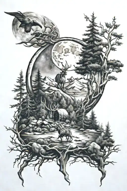Viking Forest Moon
