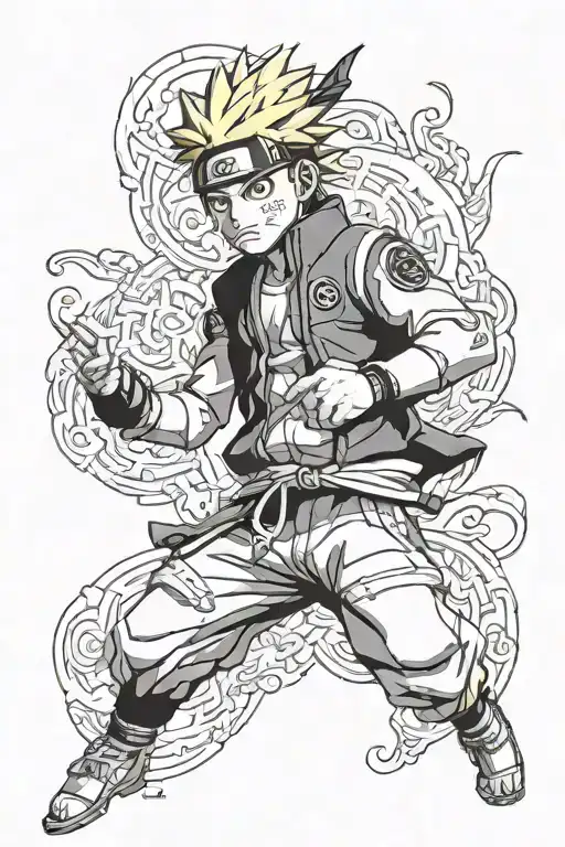 Naruto Related Tatto