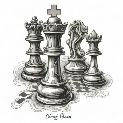 Lord Of King Chess Piece