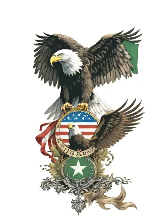 The Combination Of Hollywood And Isan Islamic Photos And The Eagle And The Iranian Flag