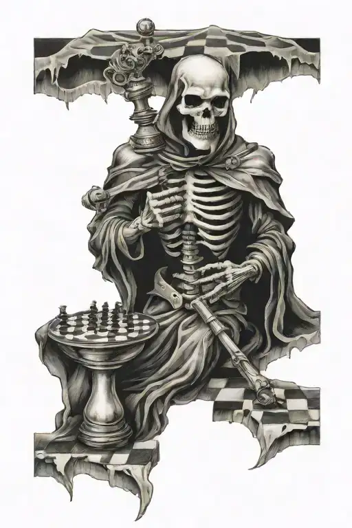 Reaper Chess Board Design