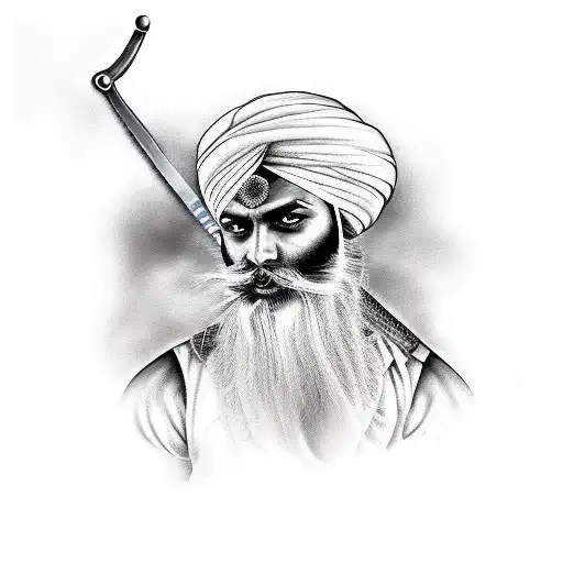 Sikh With Sword