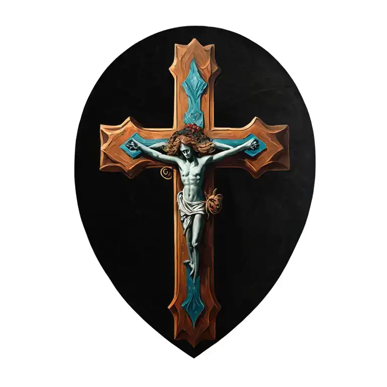 Painted Cross