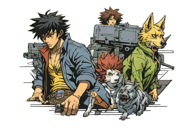 Cowboy Bebop Spike Vs Vicious