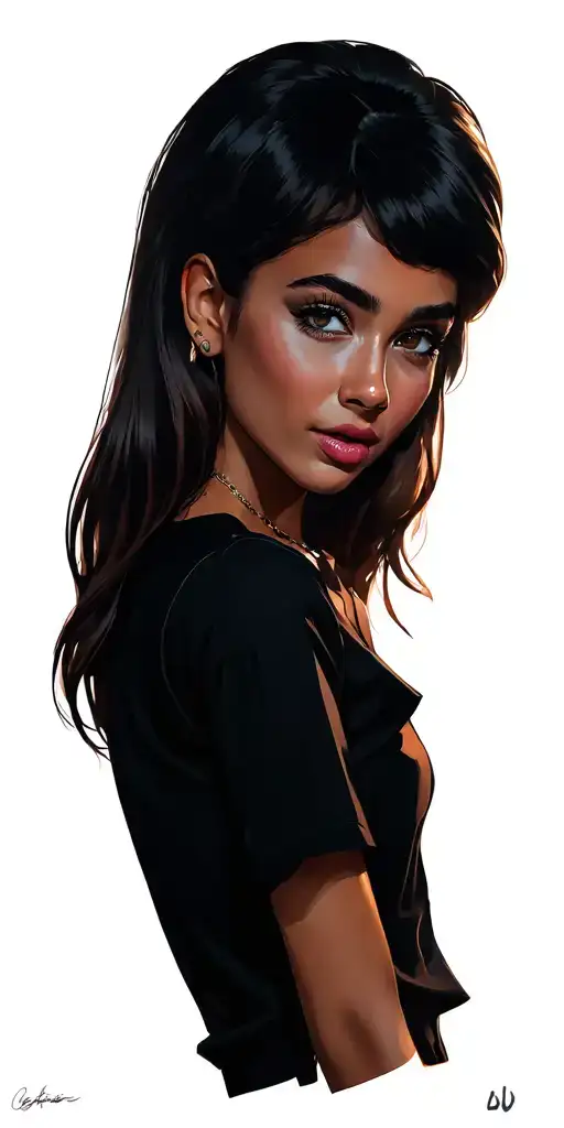 Collage Of Female Cartoon Characters