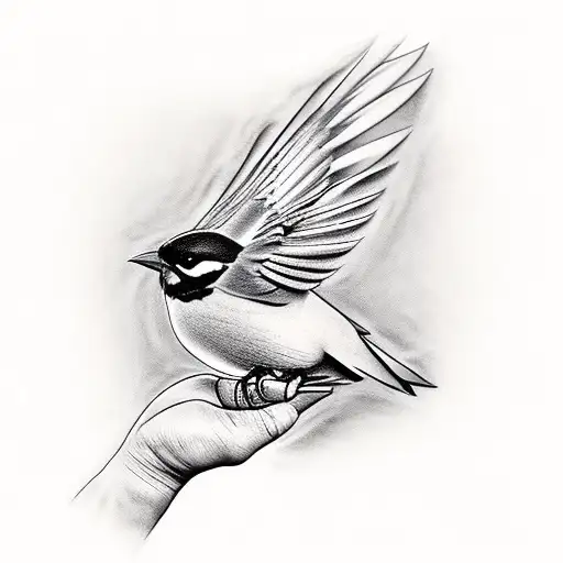 A Bird On A Hand Saw