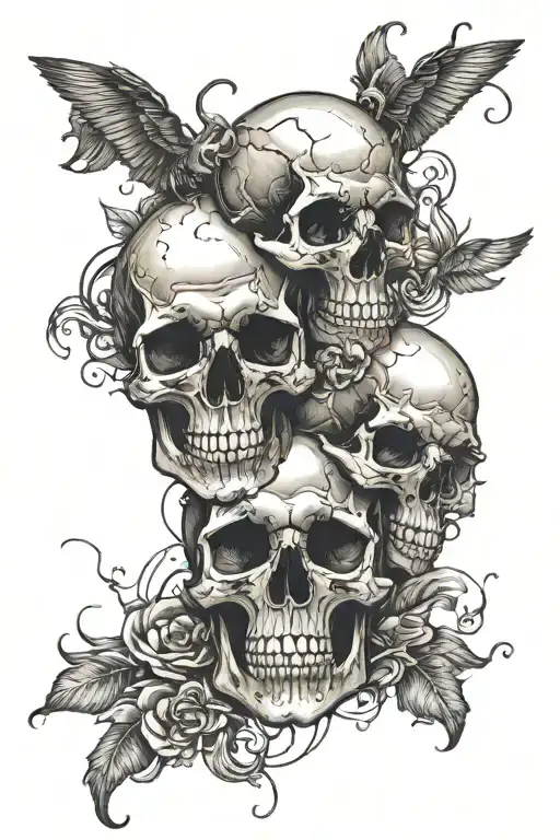 Skulls And Dark