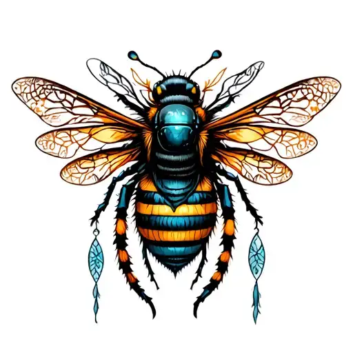 Bees Celtic Women Shaman Mystical