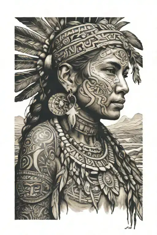 Mesoamerican Portrait Style