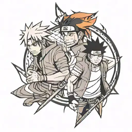 Naruto And Sasuke