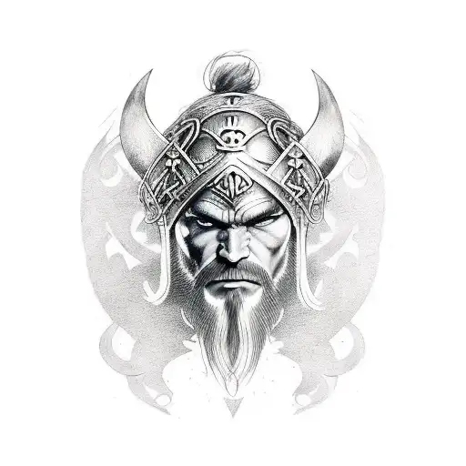 Viking Anime Warrior