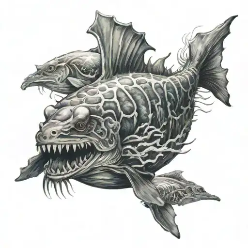 Horror Ocean Animals