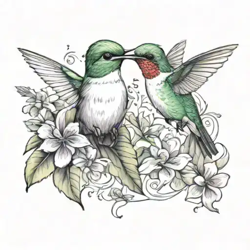 Hummingbird Surrounded