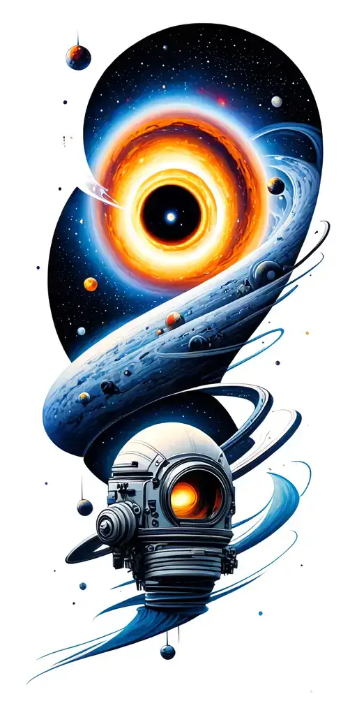 Space And Black Hole