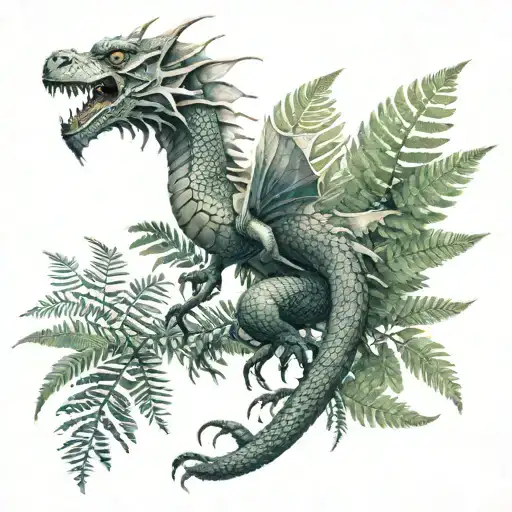 Dragon And Ferns