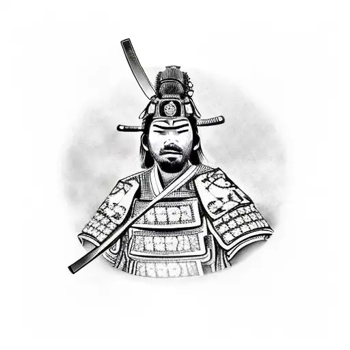 Japanese Samurai Warrior