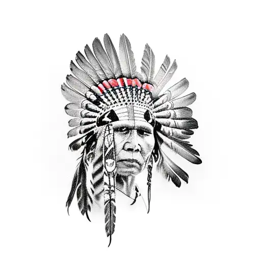 Native American Full Body