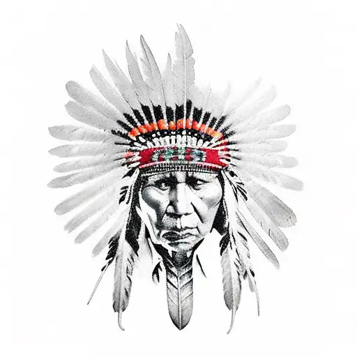 Native American Full Body