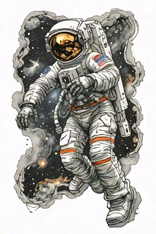 Astronaut In Space
