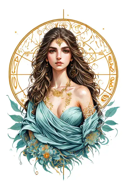 Virgo Zodiac Sign Female