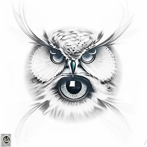Owl Eyes With Rosary