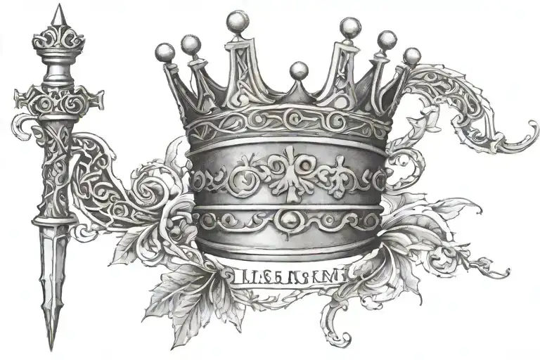 The Crown Of The Xeque Mate And Just Below The Symbol Of Lisbon