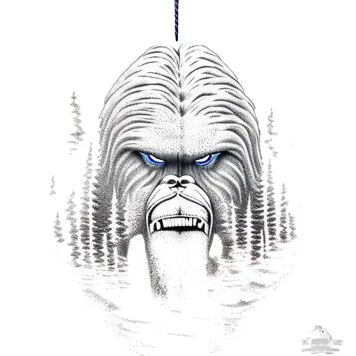 Water Skiing Bigfoot With Heart Beat Rope