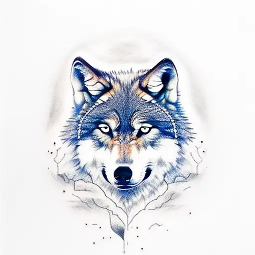 Wolf That Howls To The Moon By Night