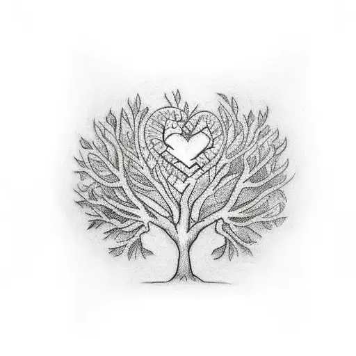 Tree With Heart