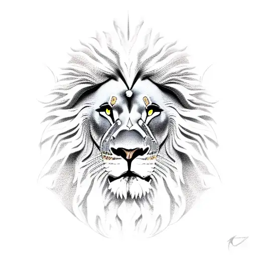 Lion With Greek Gods